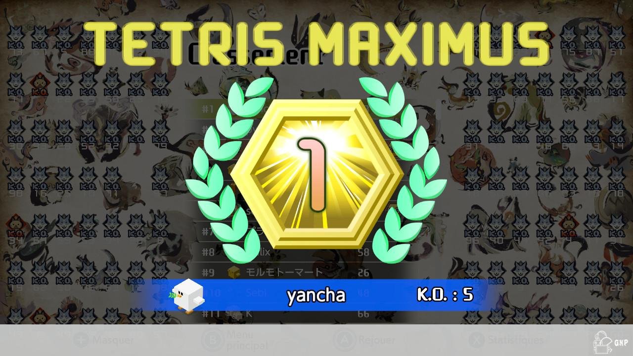 Tetris 99 25e grand prix