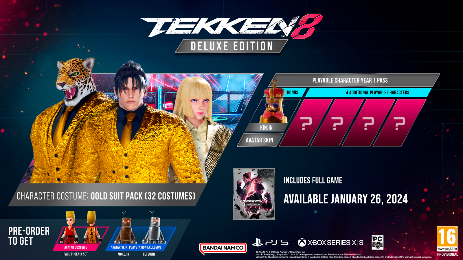 tekken 8 deluxe digital edition