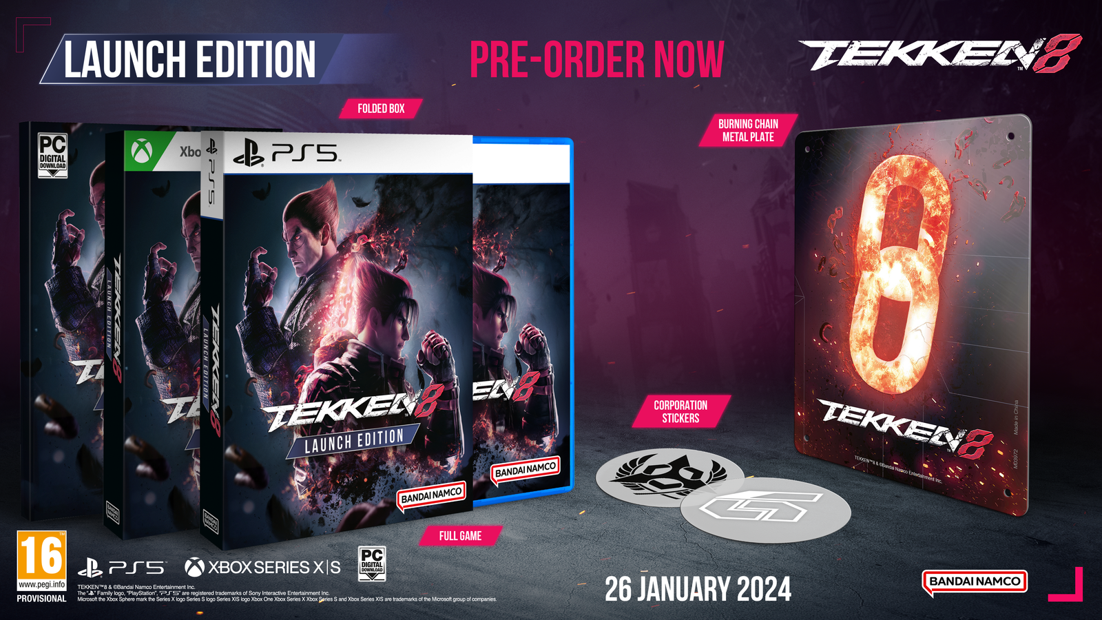 tekken 8 launch edition