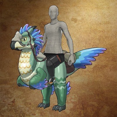 Monster Hunter Now x Monster Hunter Wilds - Chevaucheur Seikret