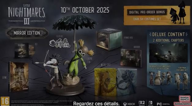 Little Nightmares III edition collector