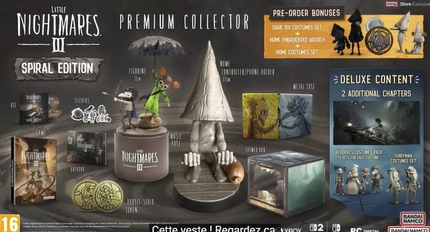 Little Nightmares III edition collector
