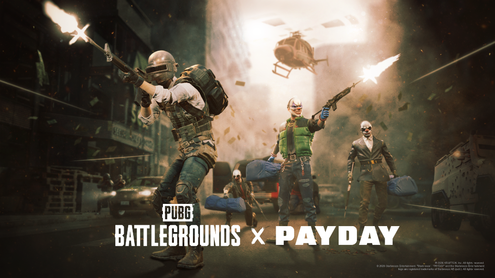 GEEKNPLAY – PUBG – PAYDAY, the temporary mode that transforms the game into a tactical heist