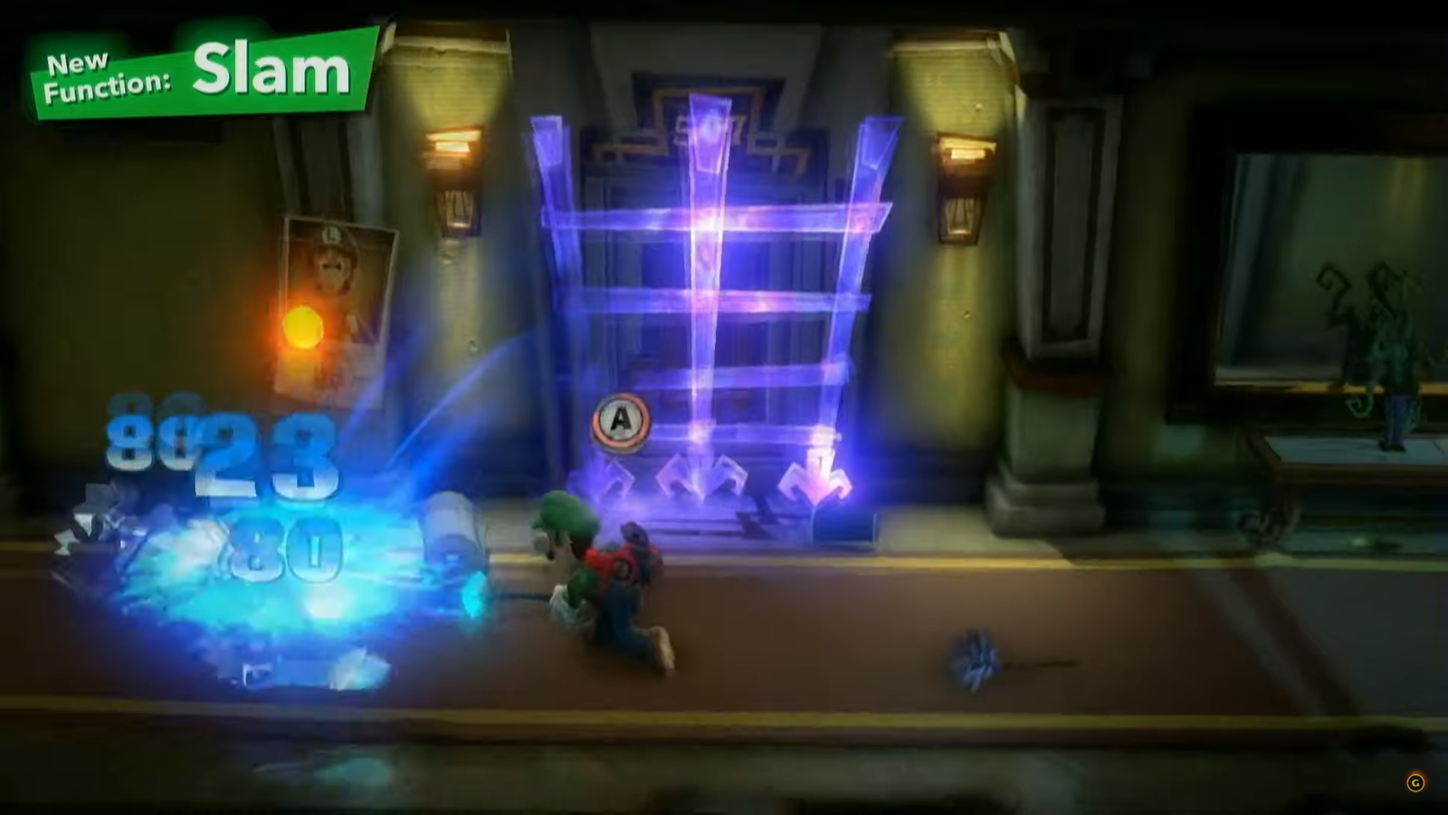 Slam Luigi's Mansion 3