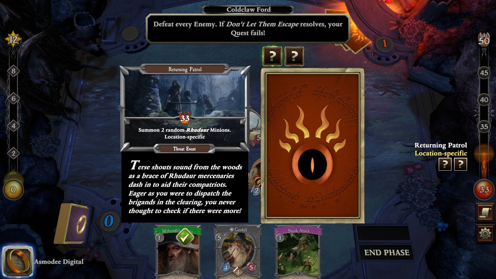 LOTR_ACG_Encounter 3_screenshot 3
