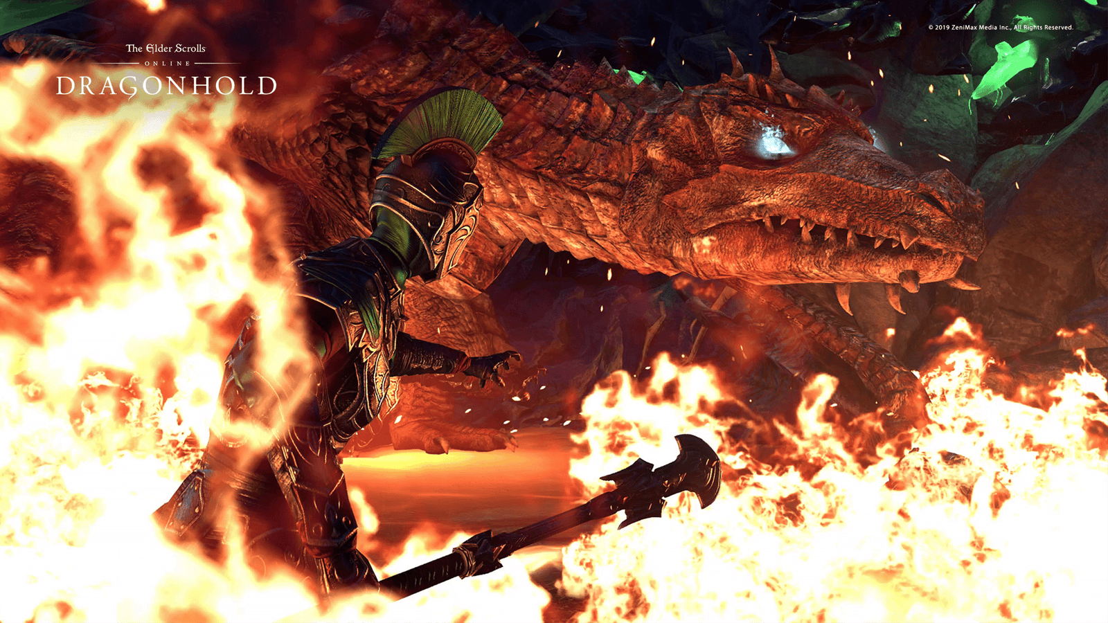 TESO, Visuel chasse au dragon