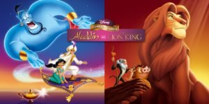 Aladdin and The Lion King