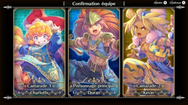Test Trials of Mana seiken densetsu 3