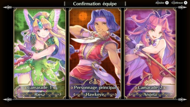 Test Trials of Mana seiken densetsu 3