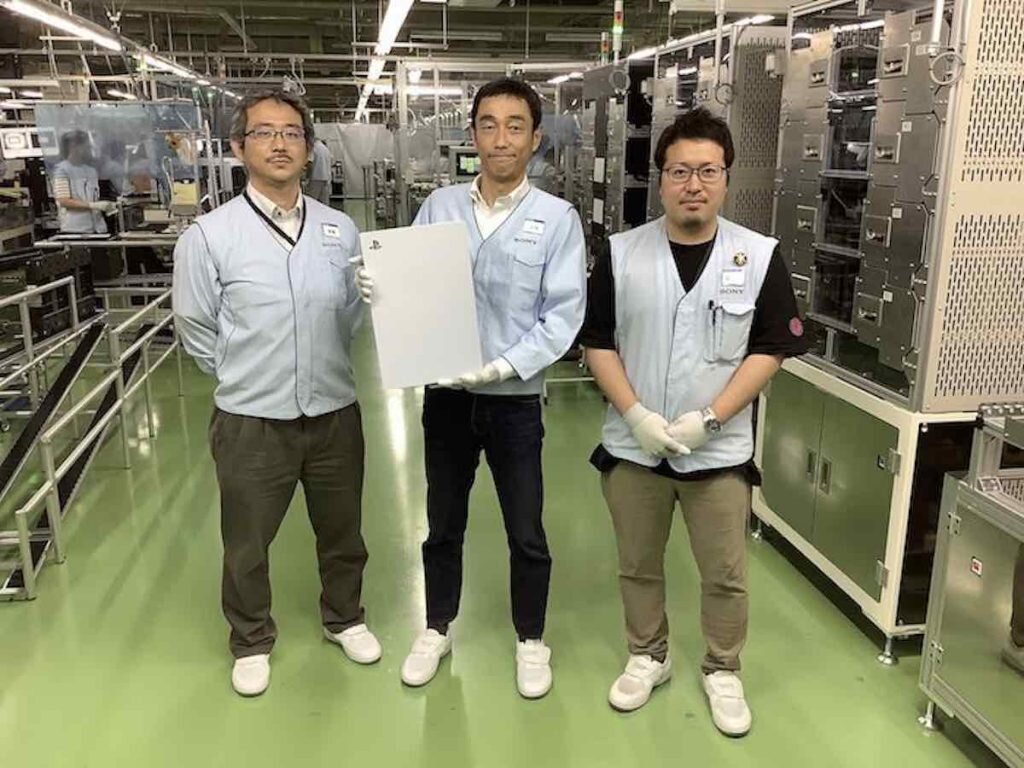 PlayStation 5 usine