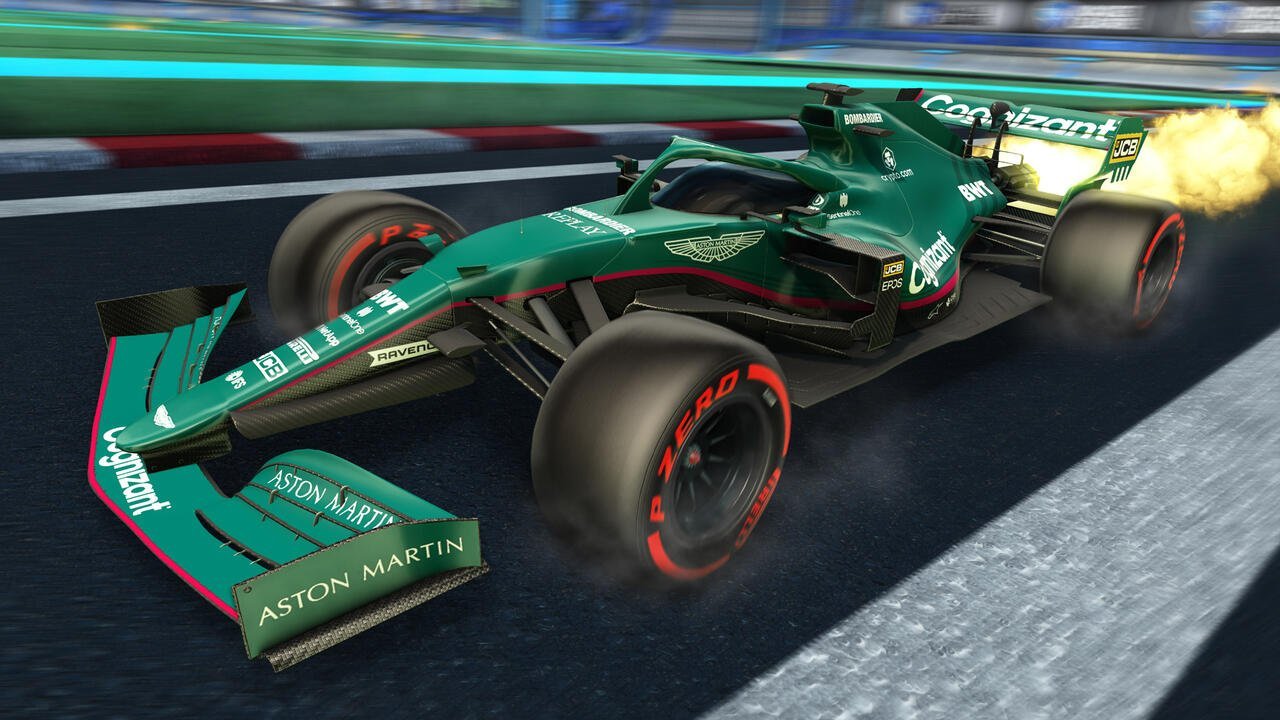 Rocket League F1 pack