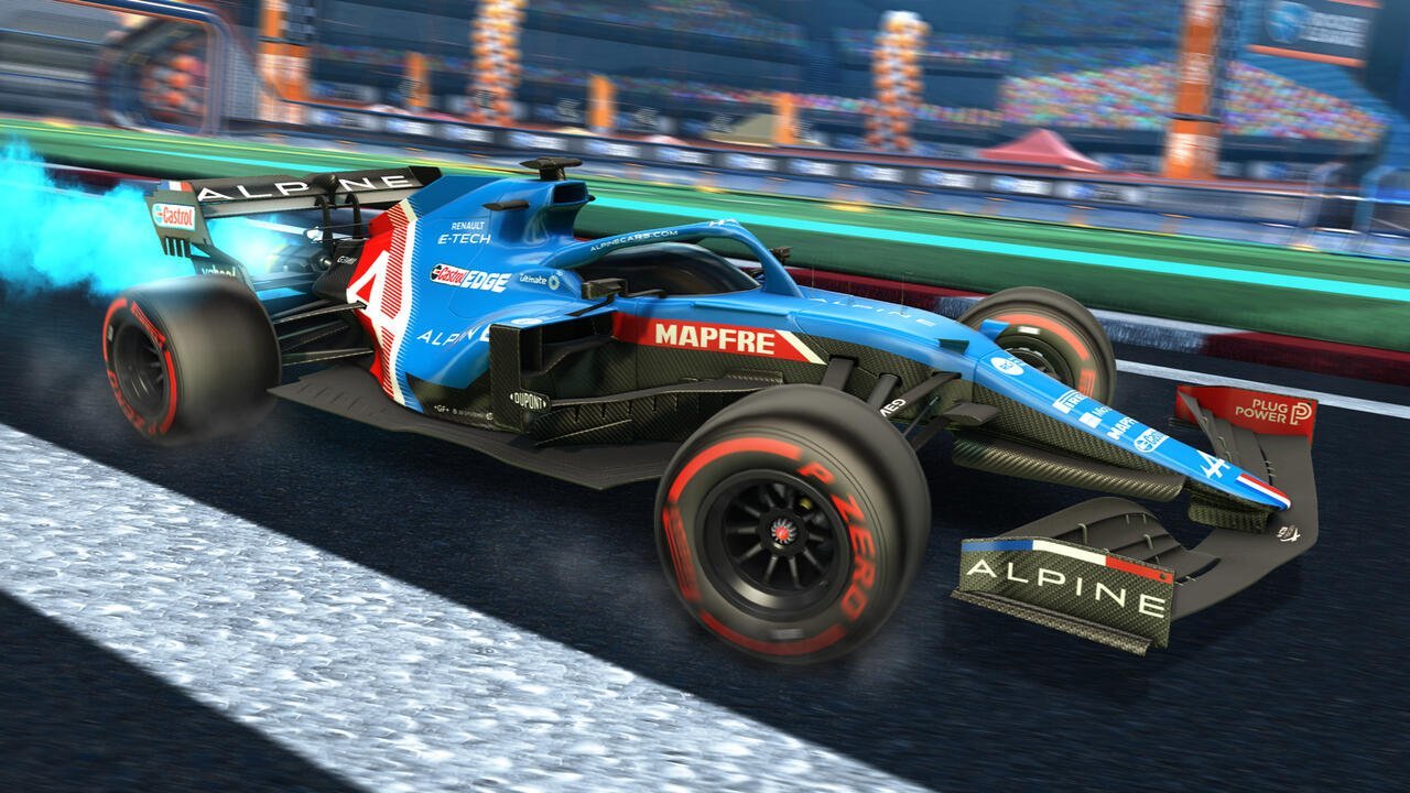 Rocket League F1 pack