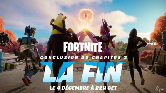 GEEKNPLAY - Fortnite - La fin du chapitre 2 annoncé avec un évènement