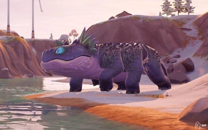 Fortnite dinosaure chapitre 3