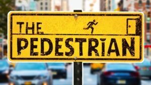 the pedestrian logo