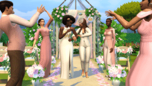 Les Sims 4 Mariage