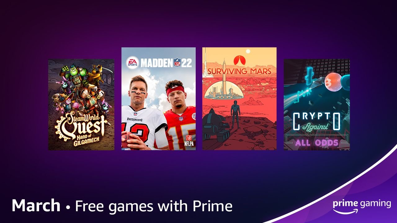 free games march Prime Gaming