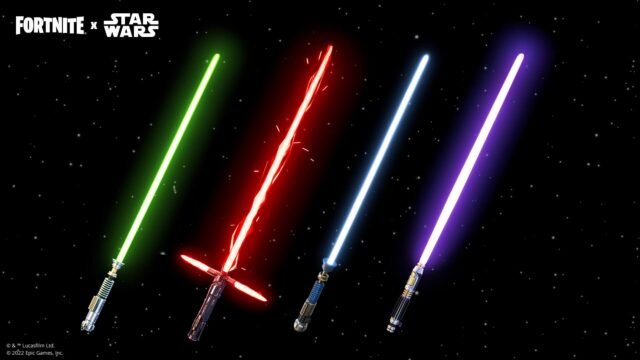fortnite - Star Wars Sabres lasers