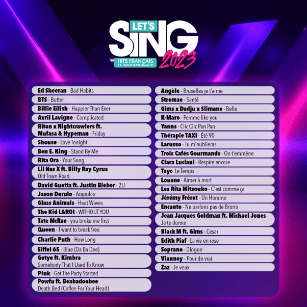 Let's Sing 2023