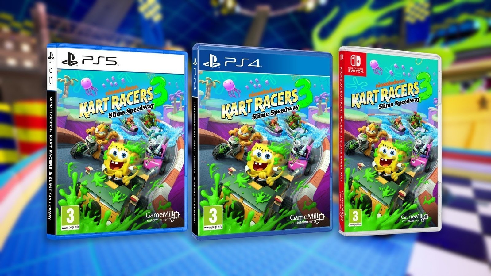 Nickelodeon Kart Racers 3 Slime Speedway