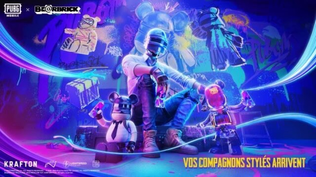 PUBG Mobile BE@RBRICK collaboration
