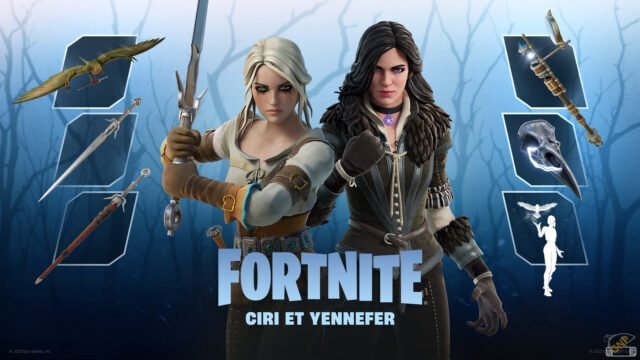 Fortnite the witcher