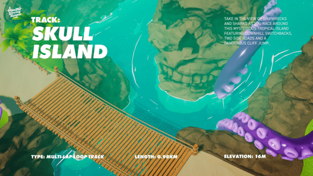 Monster Racing League skull island