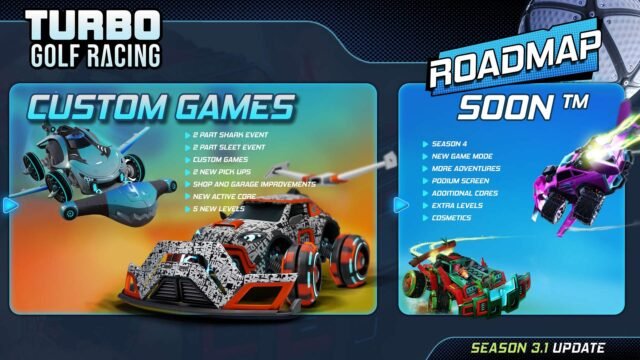 Turbo Golf Racing mise à jour