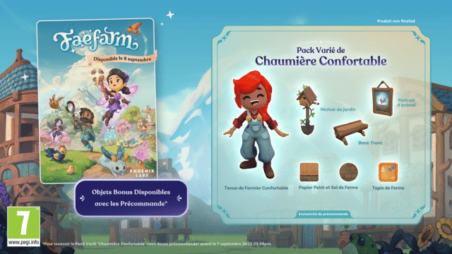 fae farm pre order items
