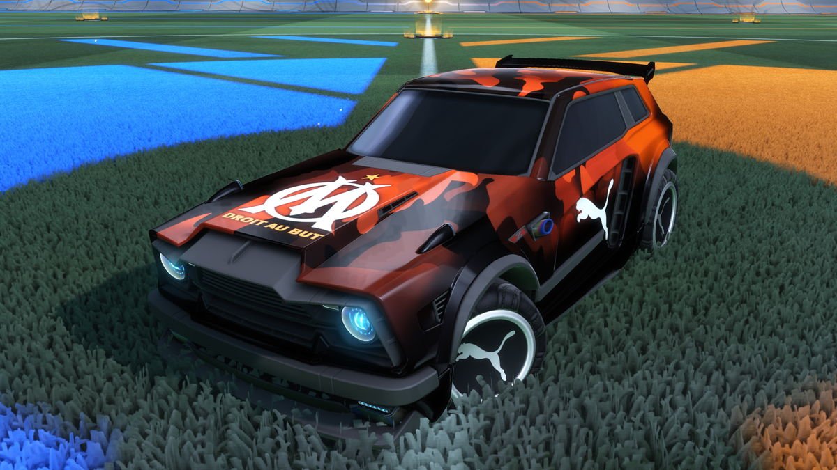 rocket league x puma olympique de marseille fennec