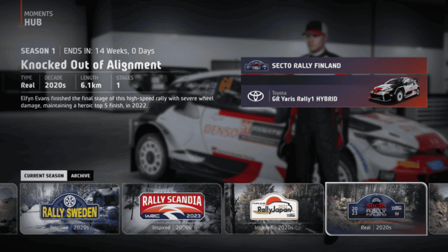EA Sports WRC mode de jeu