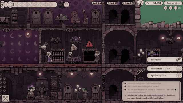Potion Tycoon mise à jour