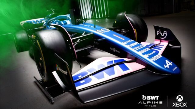 xbox x bwt alpine f1 team key art