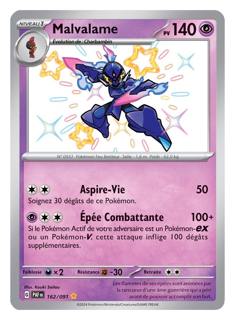 Coffret 10 Cartes Pokémon Françaises – Gardevoir Ex 29/091 – Ultraboost Destinées De Paldea – Cartes Neuves Et Authentiques