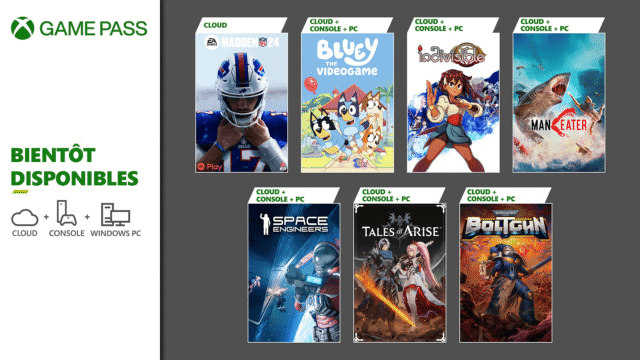 Game Pass -Fevrier 2024