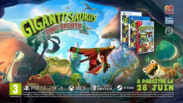 Gigantosaurus Dino Sports packshots