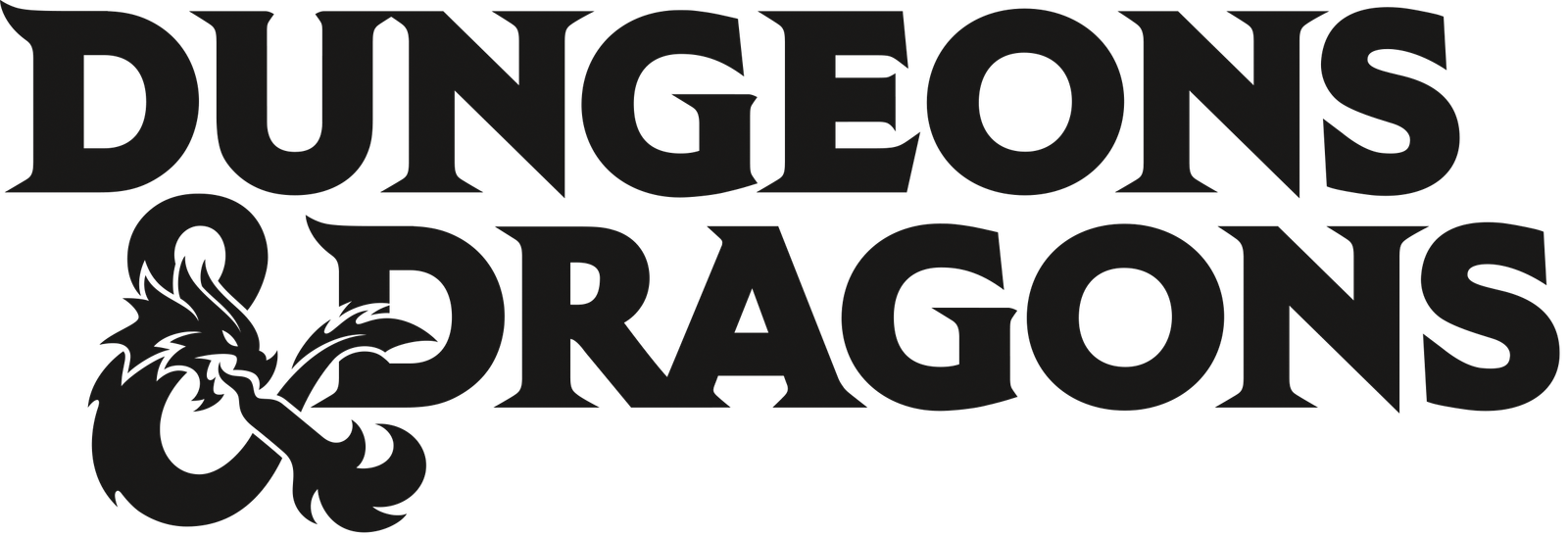 Donjons & Dragons _Stacked_1c_Blk_V1_XL_RGB