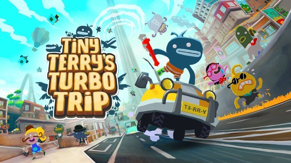 Tiny Terry's Turbo Trip Key Art New