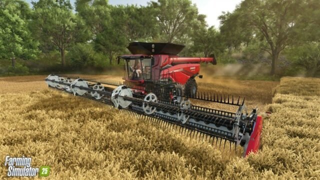 Farming Simulator 25 moissonneuse