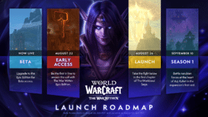 World of Warcarft The War Within, Détails de lancement