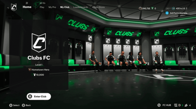 EA Sports FC 25 modes clubs