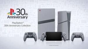 PlayStation console 30ème anniversaire