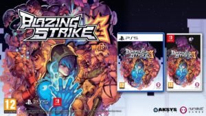 Blazing Strike Editions Physiques Cover