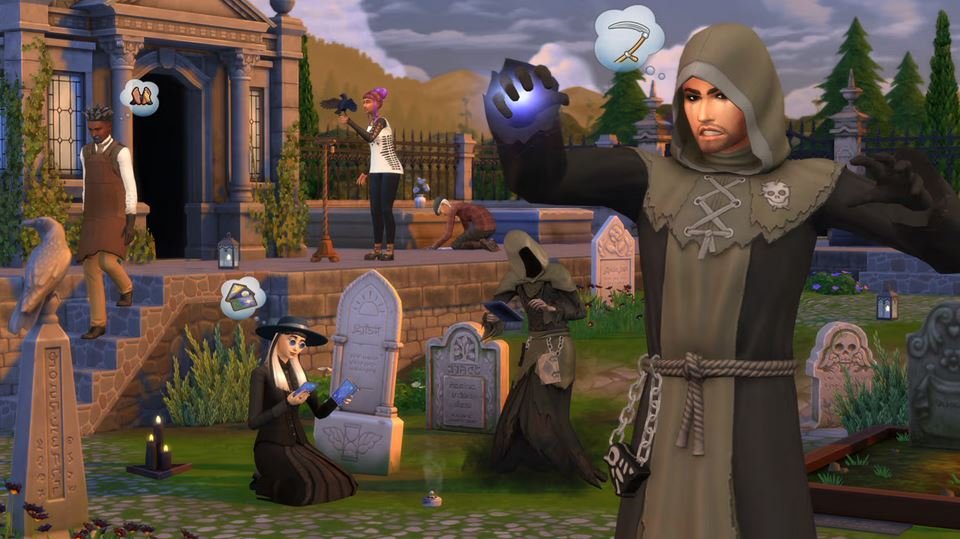 Sims 4 pack extension halloween