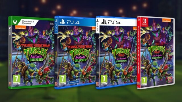 Tortues Ninja Les Mutants se Déchaînent Editions Physiques Cover