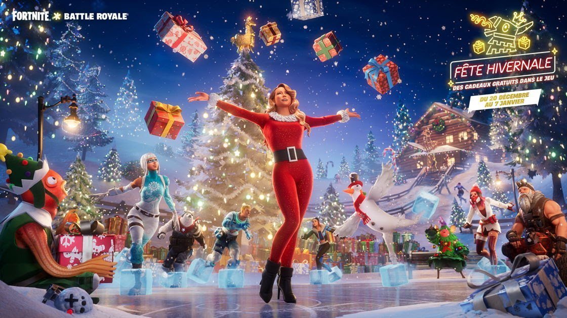Fortnite fête hivernale