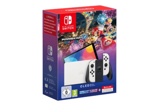 Nintendo Switch OLED blanche