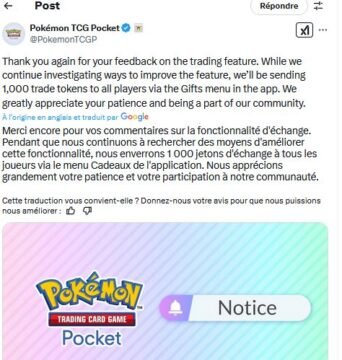 Pokémon TCG Pocket echange