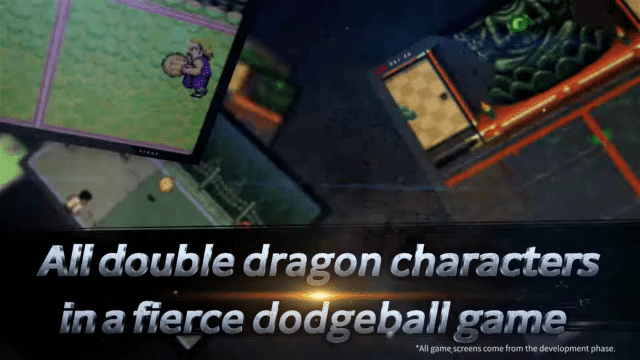 Double Dragon Revive Dodgeball - screen trailer