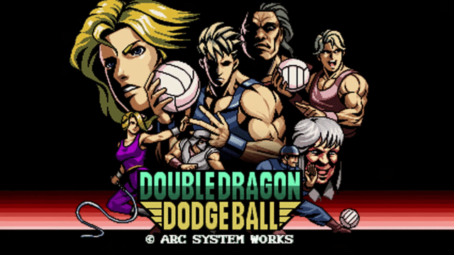 Double Dragon Revive Dodgeball, écran titre